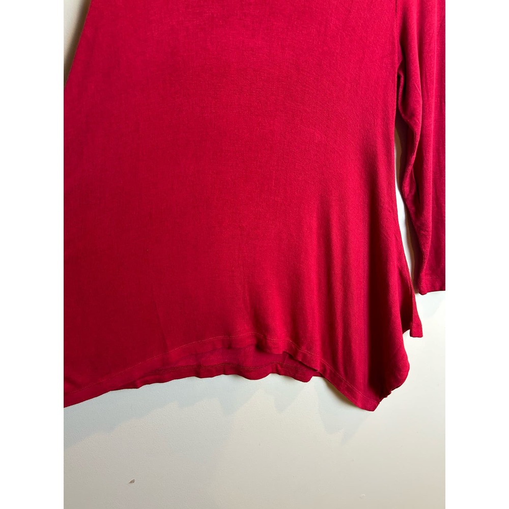 Mountain Mamas Brick Red Flowy Tunic Size Small/Medium Boho Casual - Picture 2 of 7